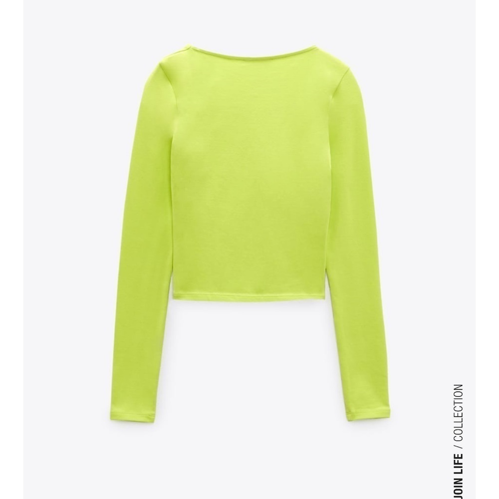 𝅺ZARA KNOTTED TOP - Picture 4 of 5